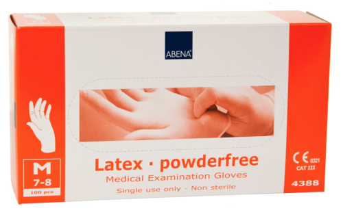 Rękawice lateksowe bezpudrowe Abena Classic