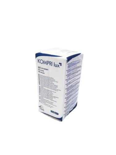 Kompresy gazowe niejałowe KOMPRI lux 100 szt. 13 nitek 8 warstw